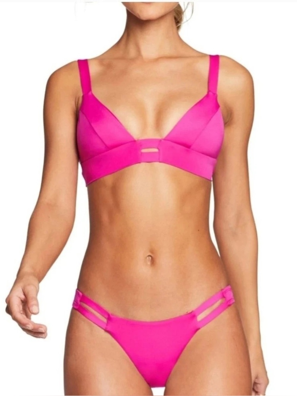 Vitamin A Hot Pink Bikini Bottom
